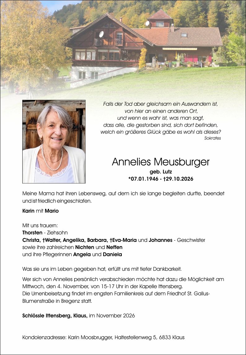 Annelies Meusburger